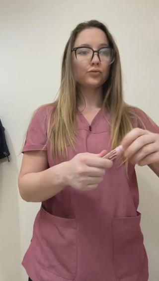 I love distracting doctors at work
