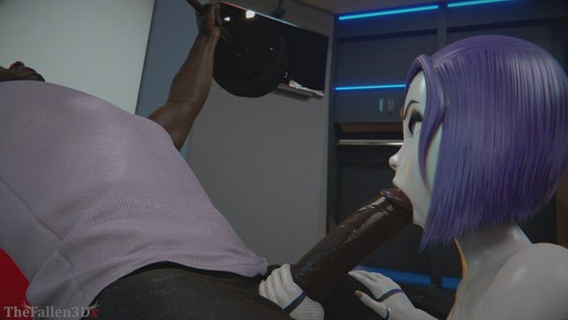 Raven - 1 Rep for 1 Deepthroat (TheFallen3Dx) [DC]