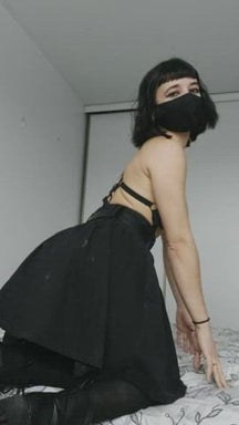 I wanted to show my attractive ass before my little nips