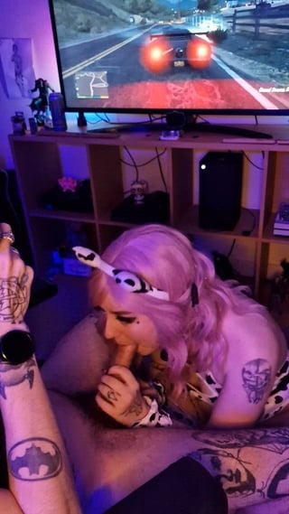 Does it count as nasty gaming if I like swallowing you well you game?