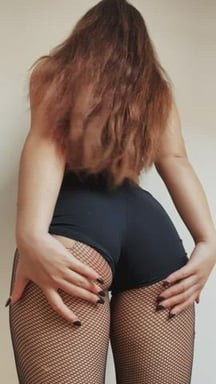 Guess how my fishnets ripped