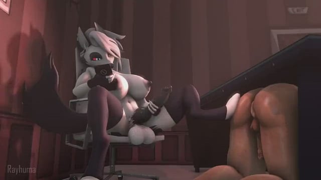 Futa Loona getting ready to breed her human girl (Rayhuma)