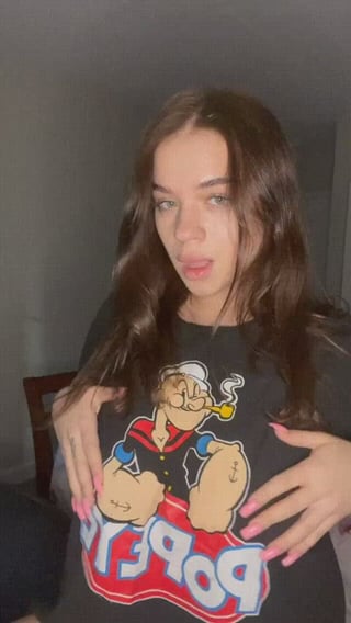 My busty tits are so saggy today