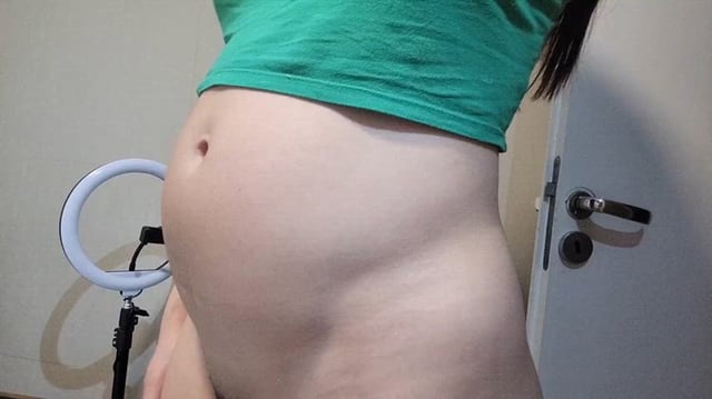 Belly full of tacos and a lot of water