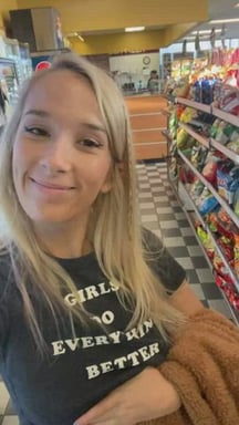 Stopped at the Gas Station for some snacks but I got your favorite snacks right here [GIF]