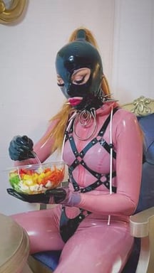Even rubberdolls need to eat