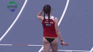 She cant wait for the relay race at Iberdrola League 2018 to start