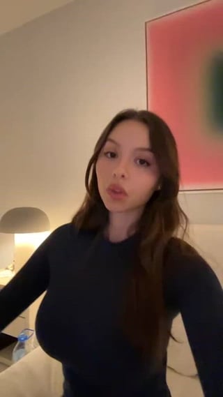 Thin but Busty Brunette