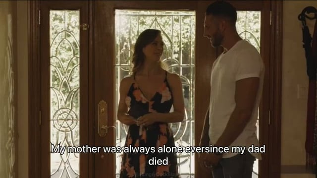 Helping out your mother in a tough time!