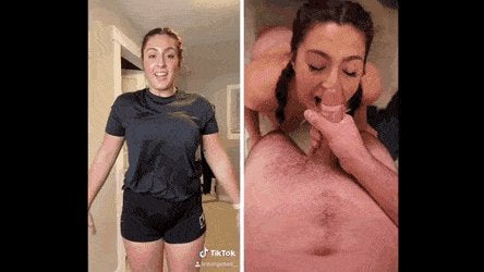 TikTok boobs In Action....