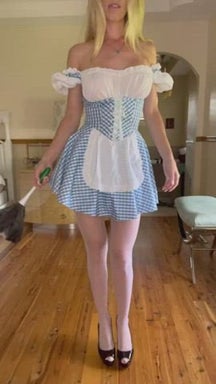 Maid ya look! Join my Only Fans and I will give you a few more things to look at. All pervs welcome! Link in comments. See ya there!