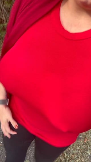 Flashing my melons outside. Whats next?