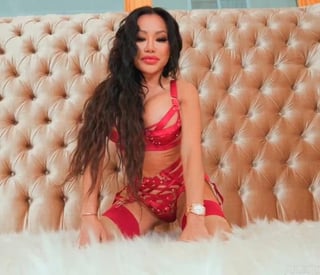 Cj Miles Red lingerie Teasing Us...
