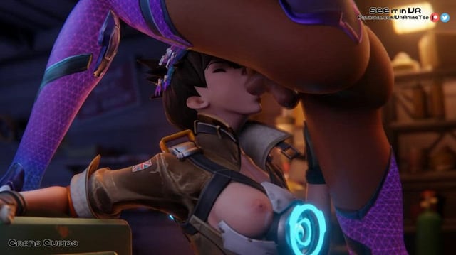 Tracer and Sombra Sex (Grand Cupido) [Overwatch]