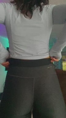 Good morning, I made you some gym butt for breakfast [f]