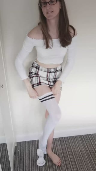 I wanted to show of[F] my sweet long socks!