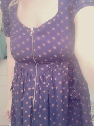 It's too hot to wear a bra or panties