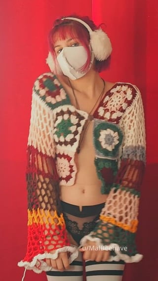 These thigh highs really emphasize my ass [F]