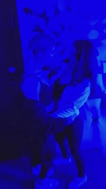 Took a break from dancing to have a lil makeout sesh