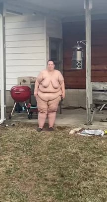 Heading out to take care of the chickens