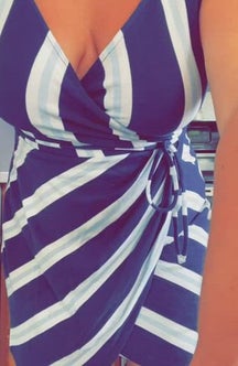 I love a dress that doesnt require a bra or panties (38 milf)