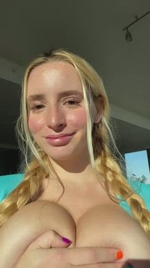 I love letting my melons get some sun and tanlines