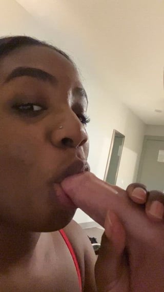 Swallowing his BWC is so fun!!!