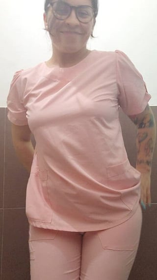 This radiologist needs someone to lick her ass