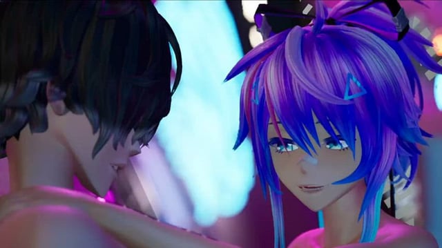 Projekt Melody in Lustful Leg Position from our most recent Sandbox Update (BigBangStudio) [Projekt Melody: A Nut Between Worlds]