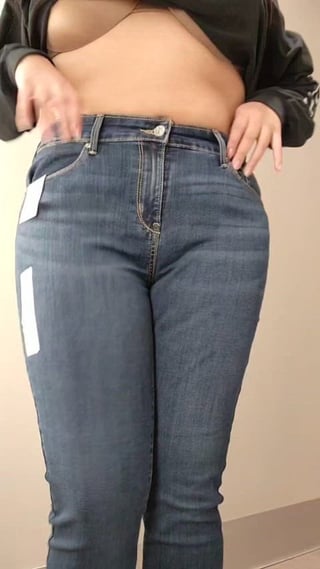 From when I went shopping for new pants