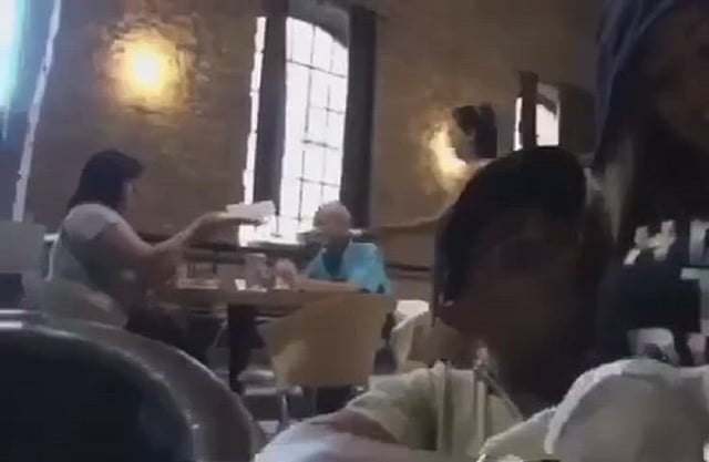These days, you can't even fuck in a cafe without everyone staring