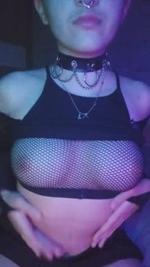 I hope you like goth chicks with puffy nips!